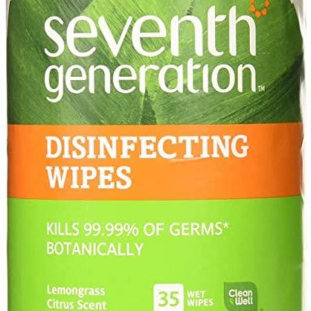 SEV22812 - Seventh Generation Disinfecting Multi-Surface Wipes