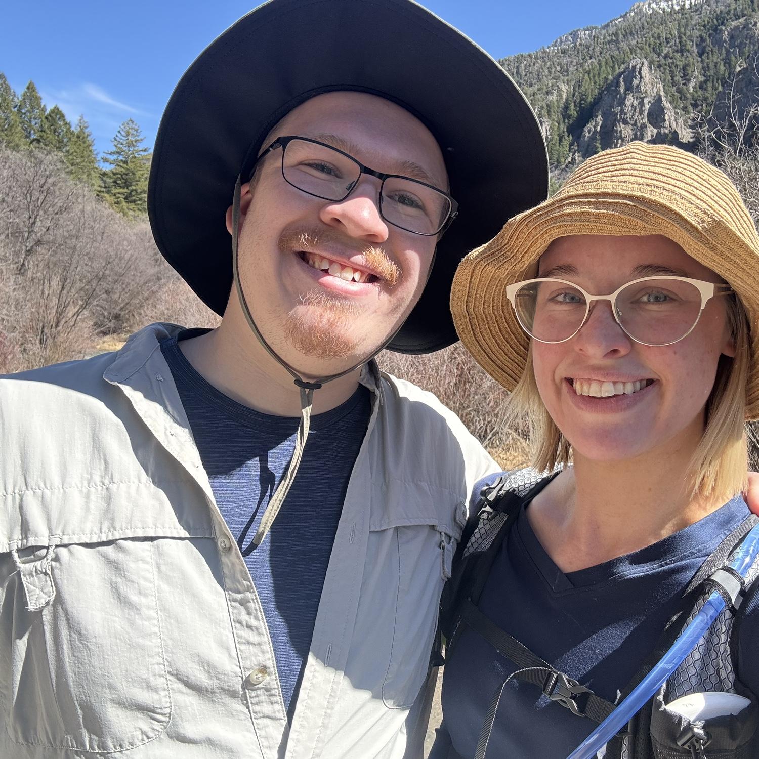 Hiking to Lower Palisade