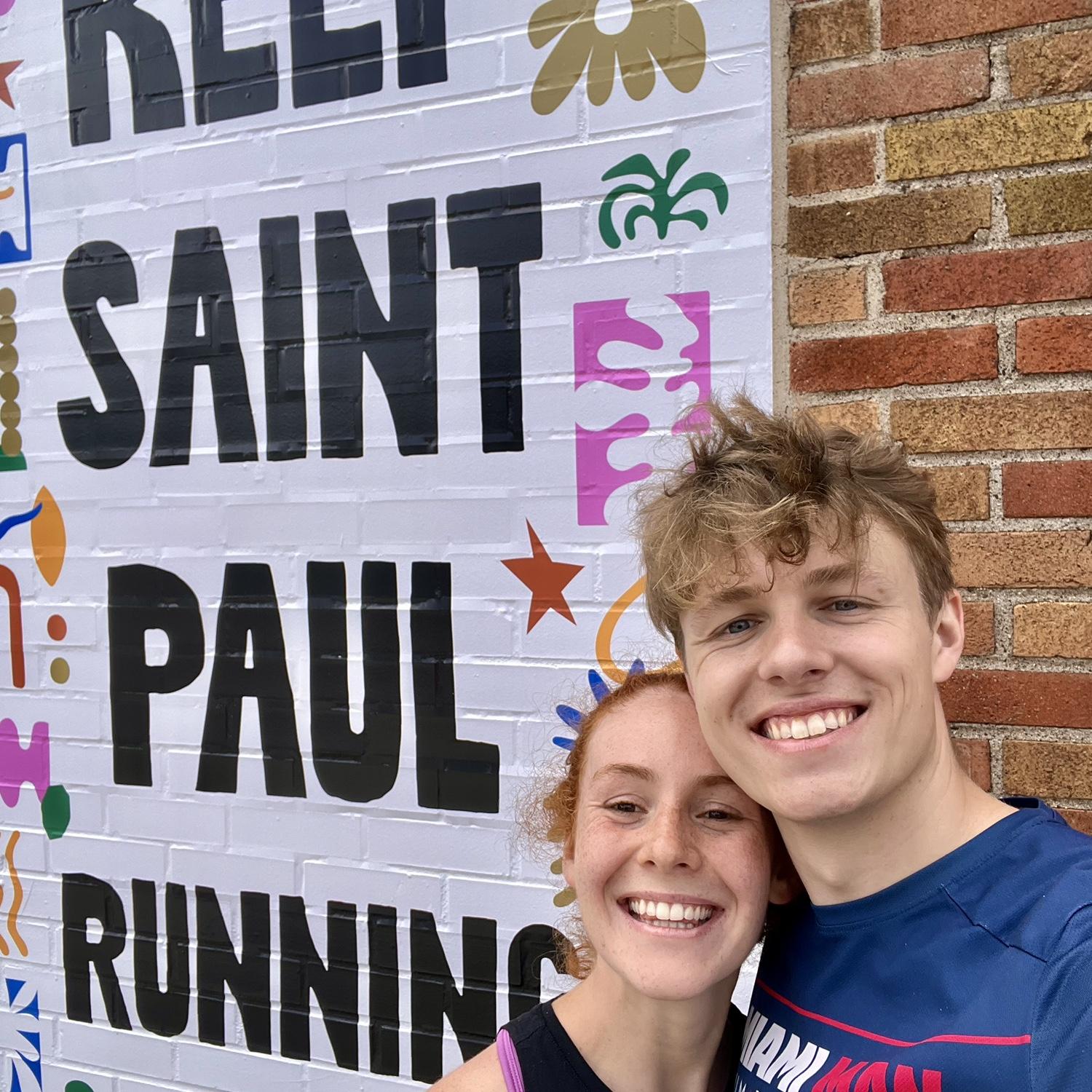 Oliver’s first trip to Minnesota. In true Anna and Oliver fashion, the best way to see the sites is on a run!