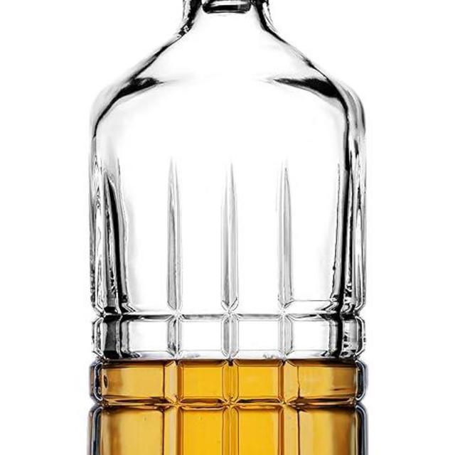 Godinger Whiskey Decanter, Liquor Decanter for Scotch, Bourbon, Vodka, Wine - 28oz