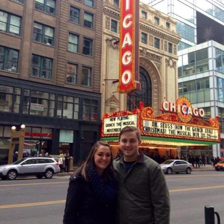 Jenny touring us around Chicago