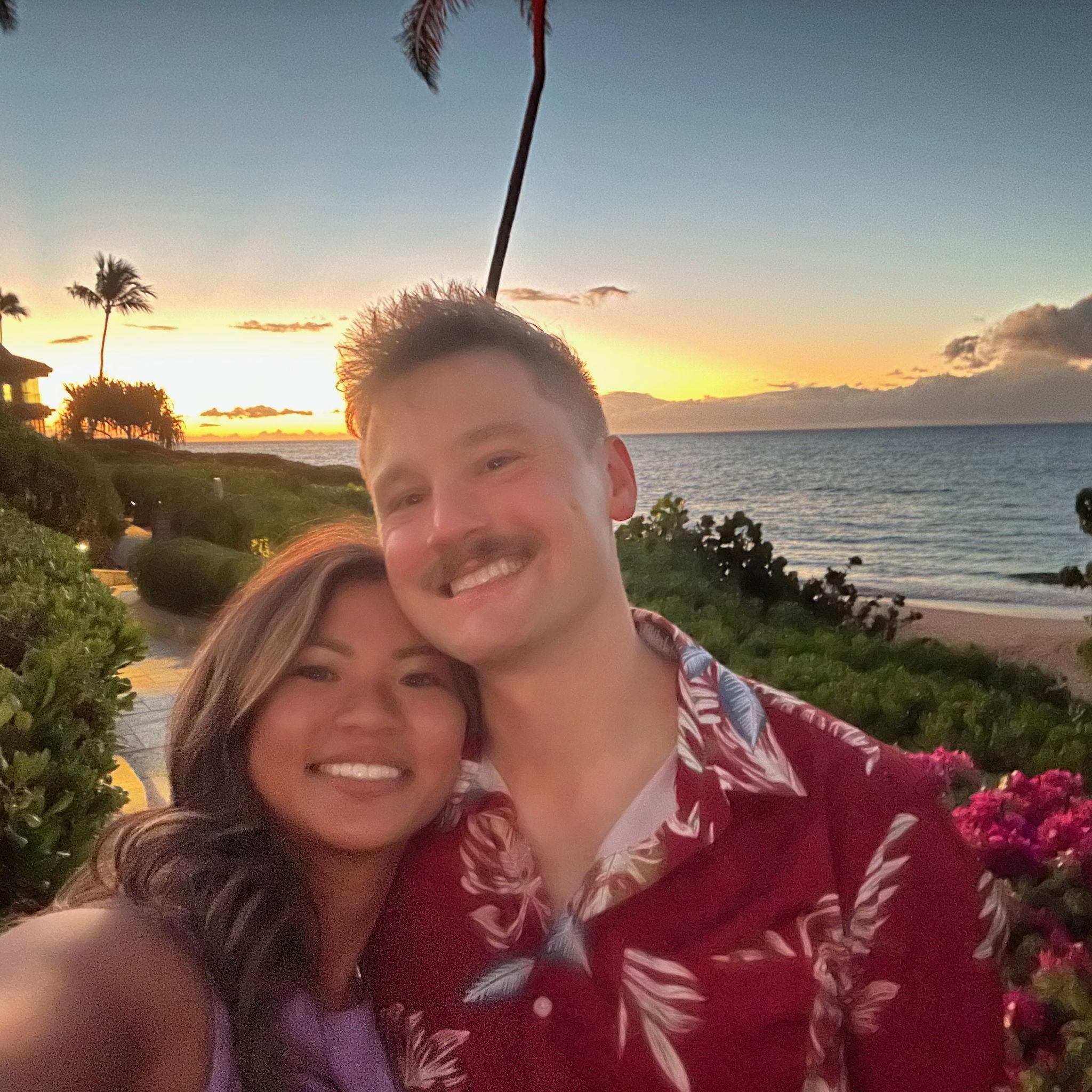 We went to Hawaii for Ab's president's club for work
