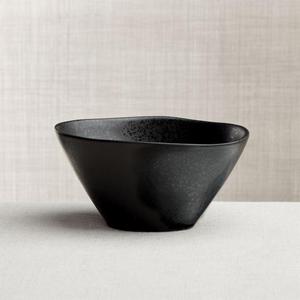 Marin Matte Black Cereal Bowl