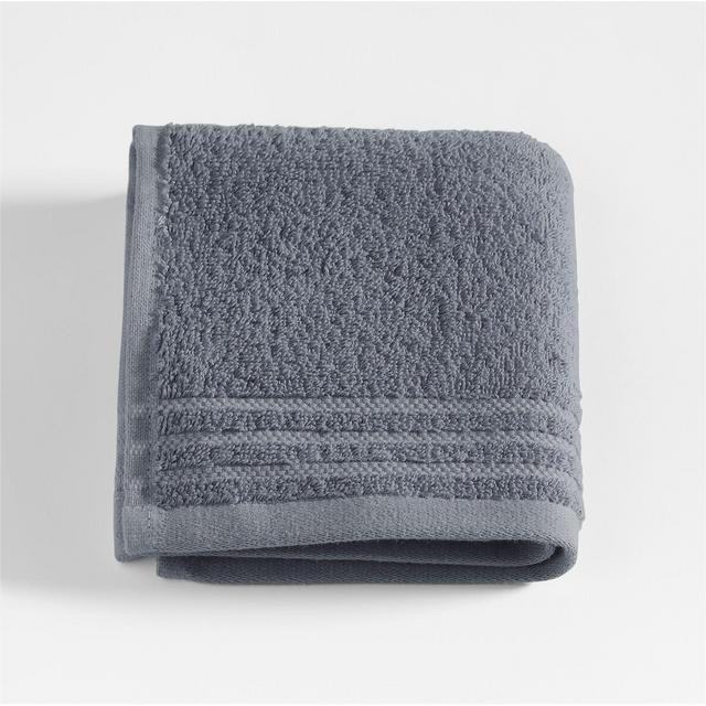 Refibra Pebble Blue Organic Cotton Washcloth