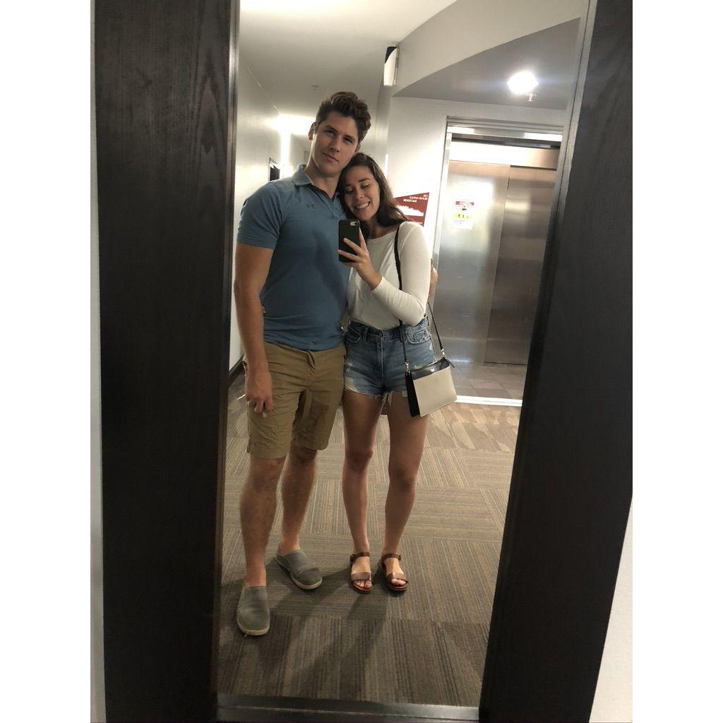 Apartment hallway selfie!