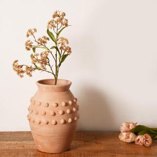 Terracotta 10 in. Vase