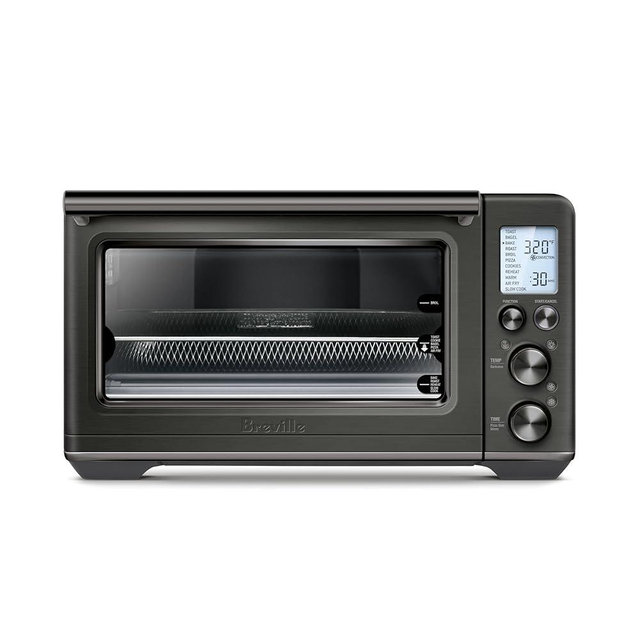 Breville BOV860NRE Smart Oven Air Fryer and Convection Oven, Metallics, Noir