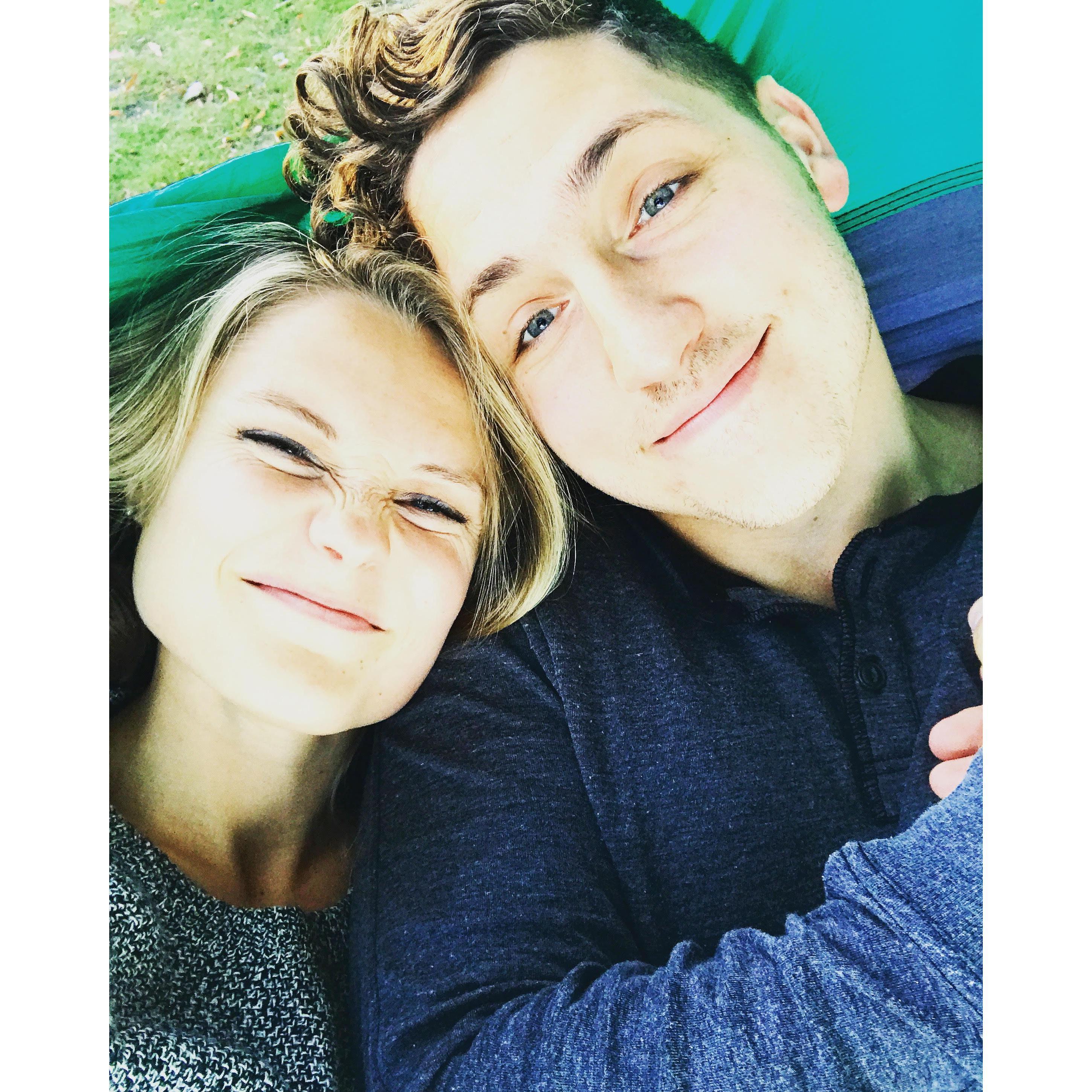 That time he asked me out (for the second time) in October, 2017 on the shores of Lake Washington overlooking Mt. Rainier on the most perfect fall day.