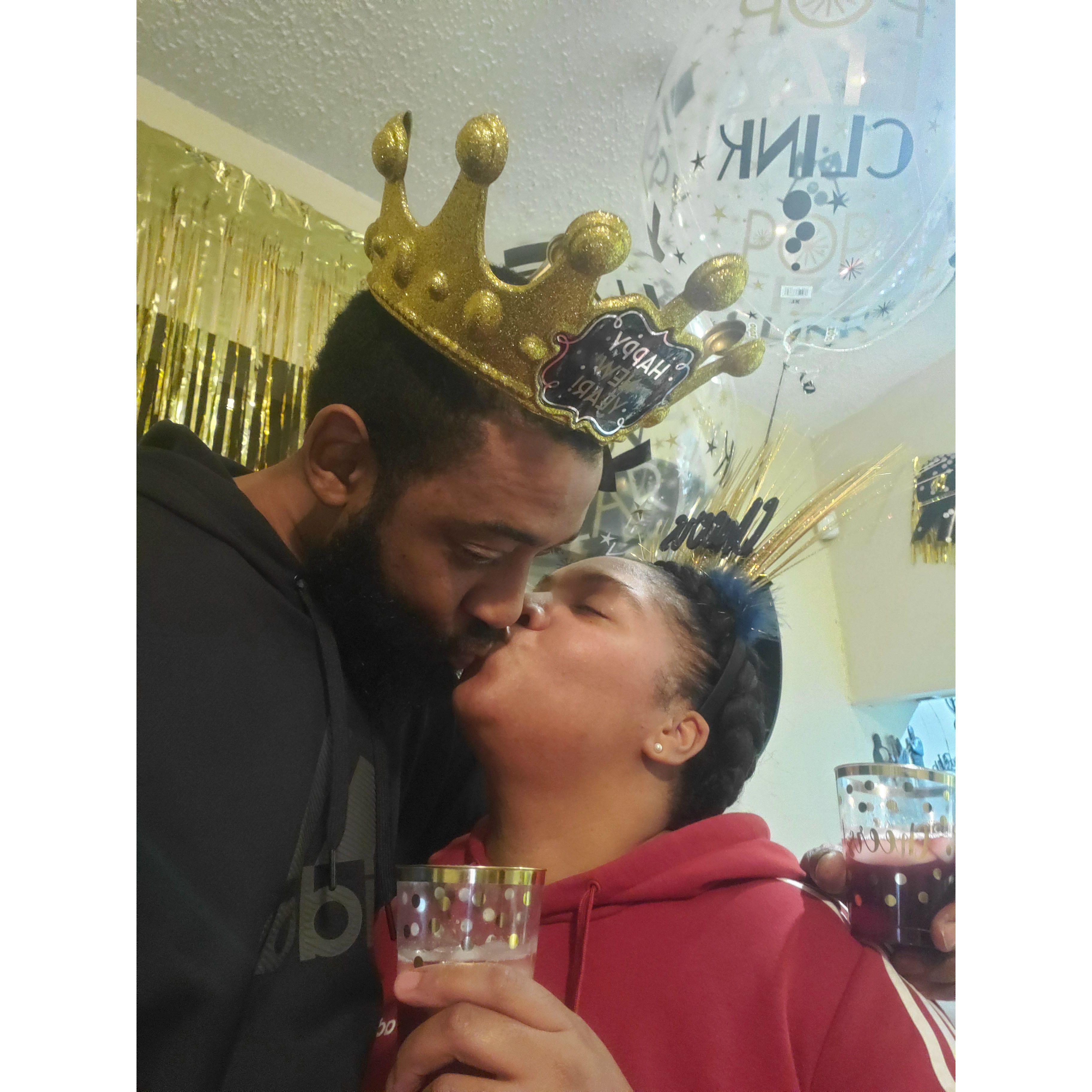 Happy New Year's! I was so happy he was all for the crown!!