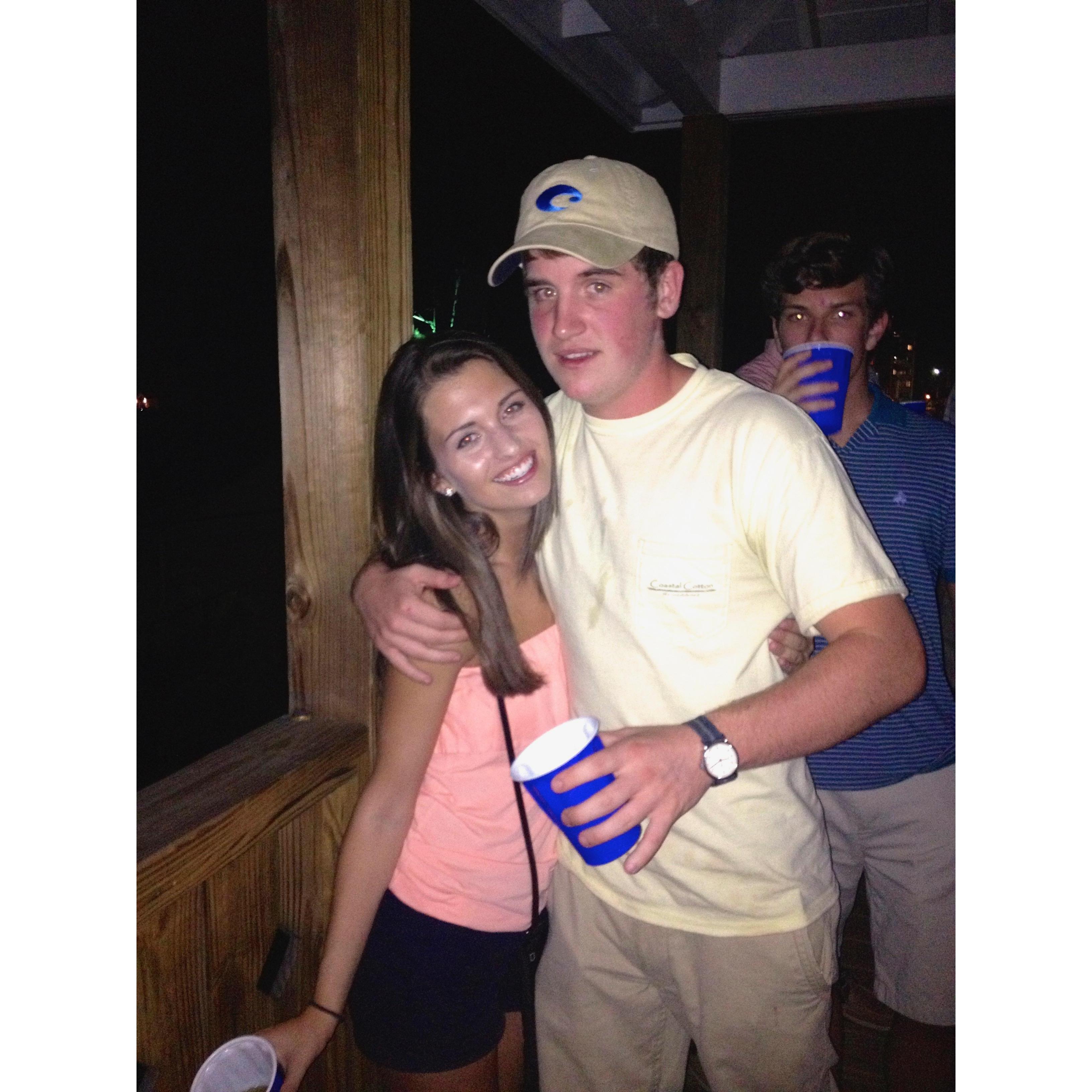 The first night we met