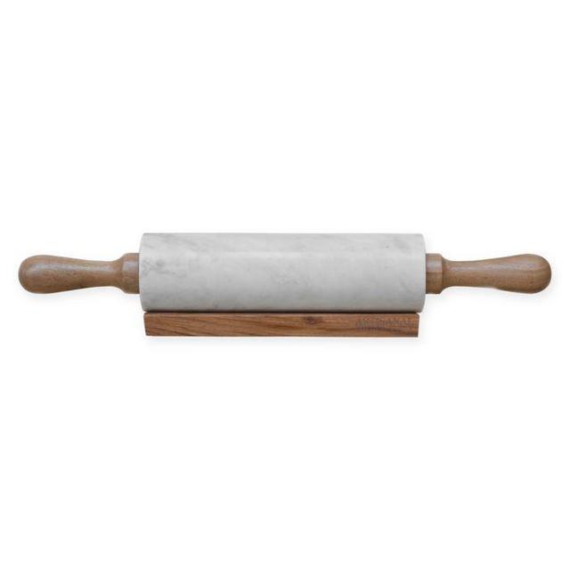 Artisanal Kitchen Supply® Marble Rolling Pin with Holder