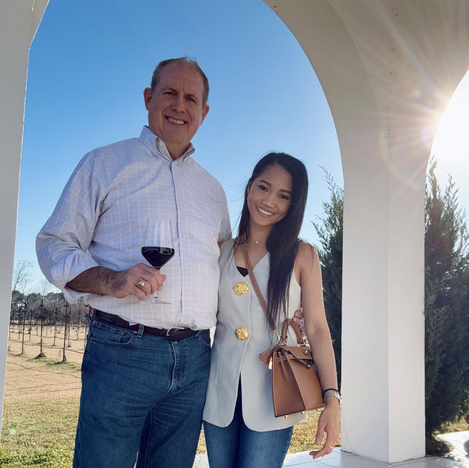 Jenny gave me the perfect gift…a winery tour on a beautiful day