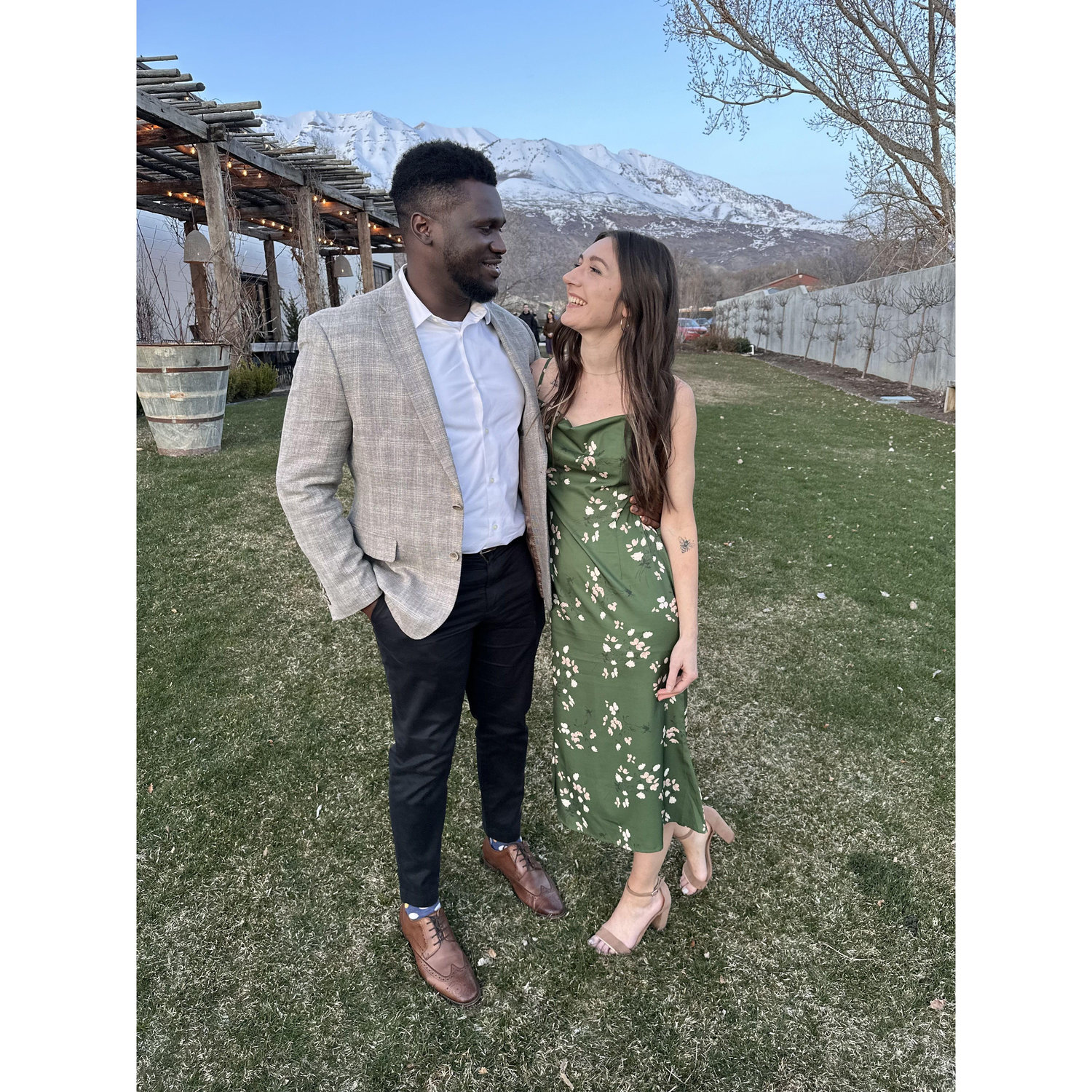 Our good friend's wedding in Utah