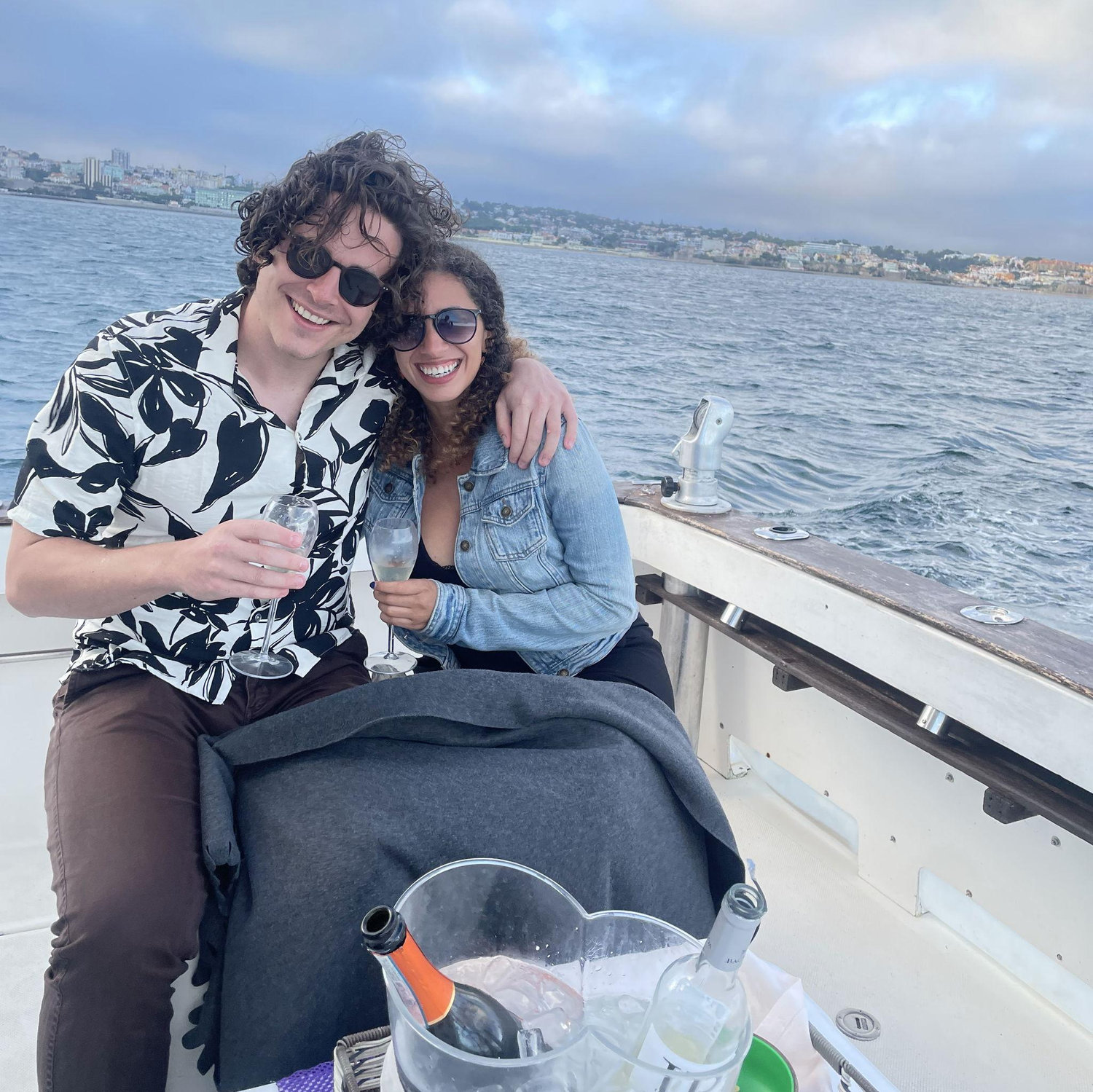 July 2024 | Windy boat ride in Cascais, Portugal.