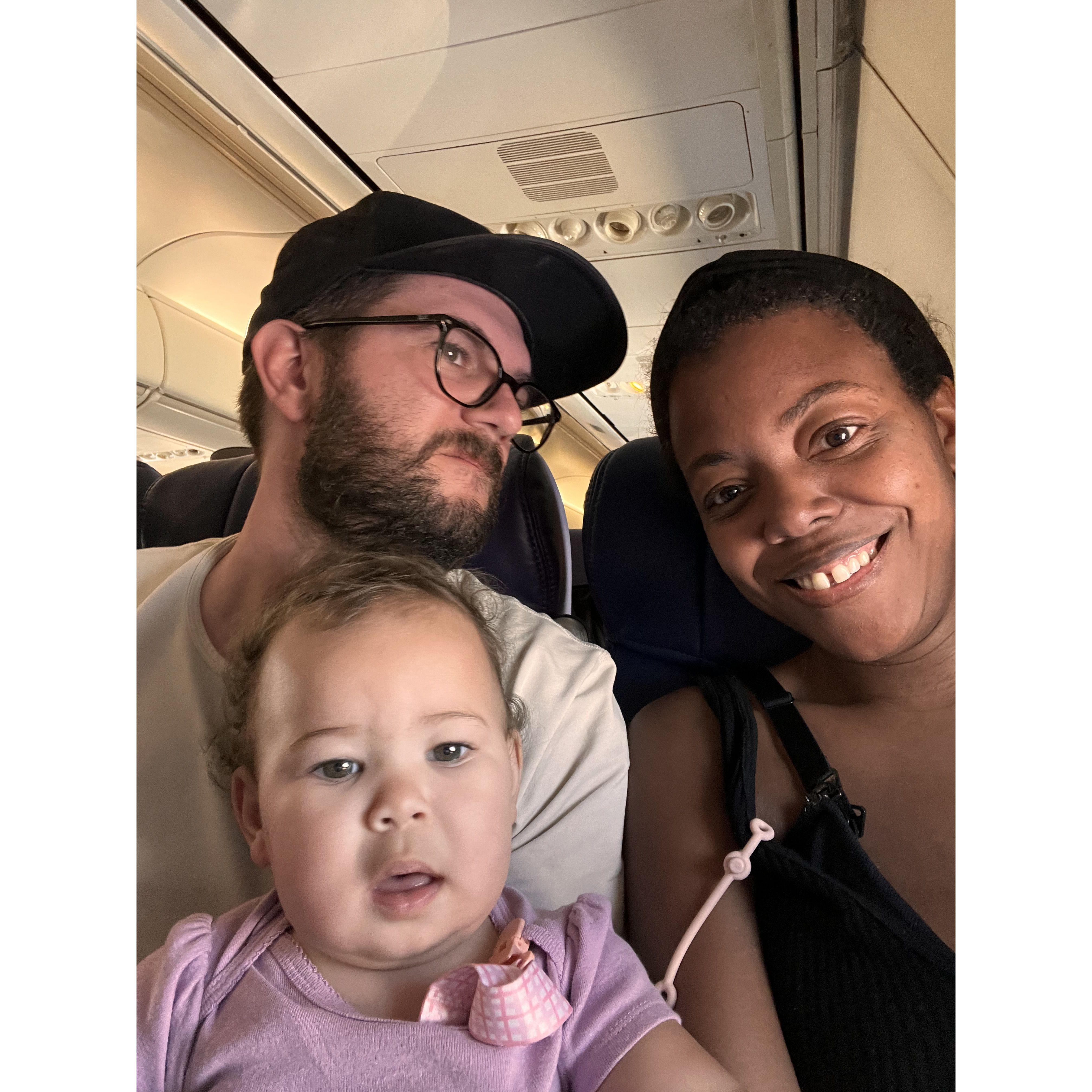 Through our new roles as parents we still traveled together!
