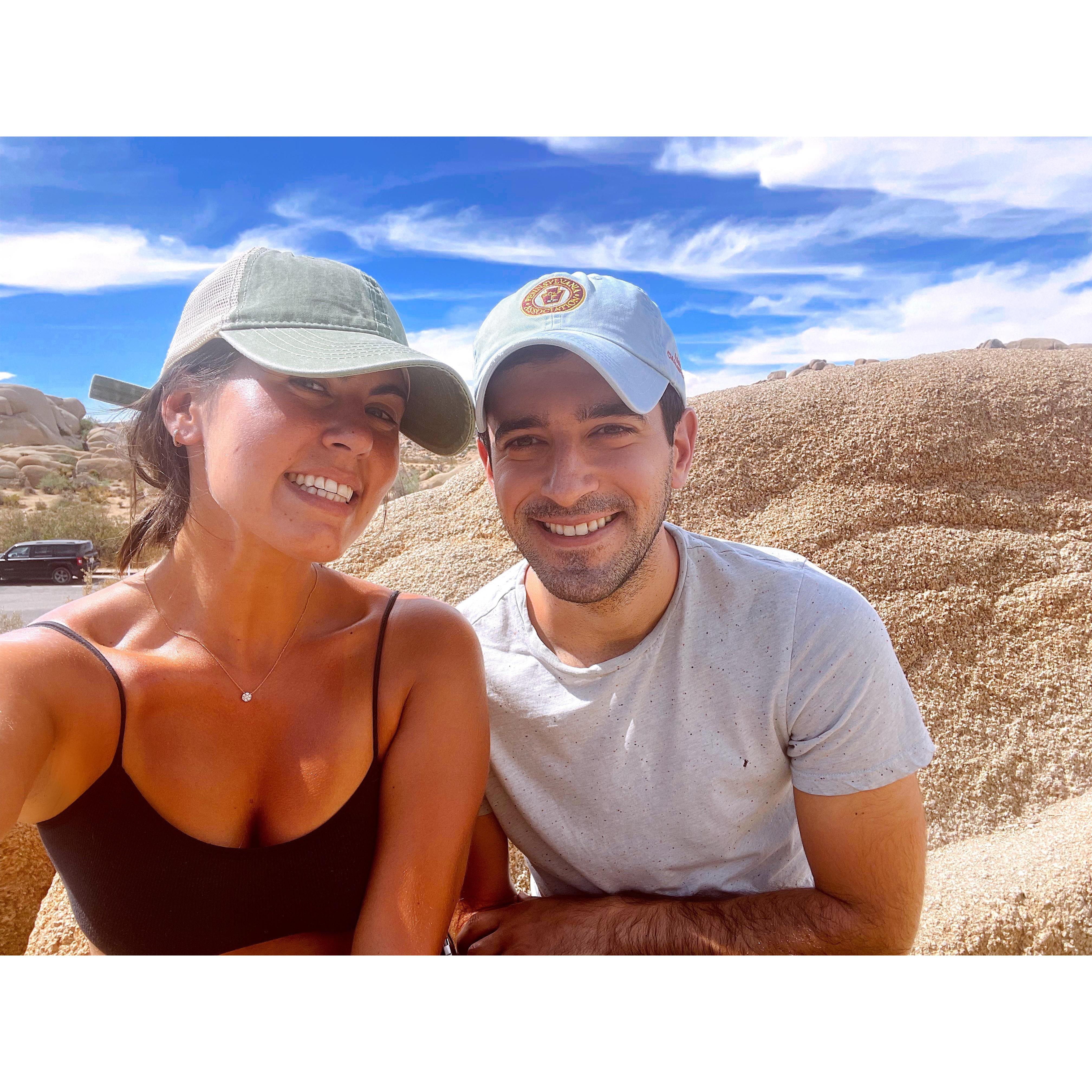 Our trip to Joshua Tree with Amanda and Jon during our visit to LA