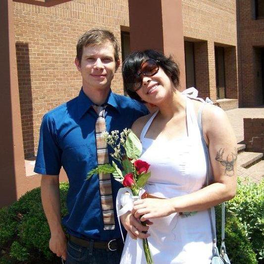 At Camy's graduation