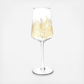 Sara Miller Large Wine Glass, Set of 4