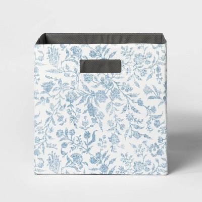 Storage Bin Floral Pattern Blue - Threshold™