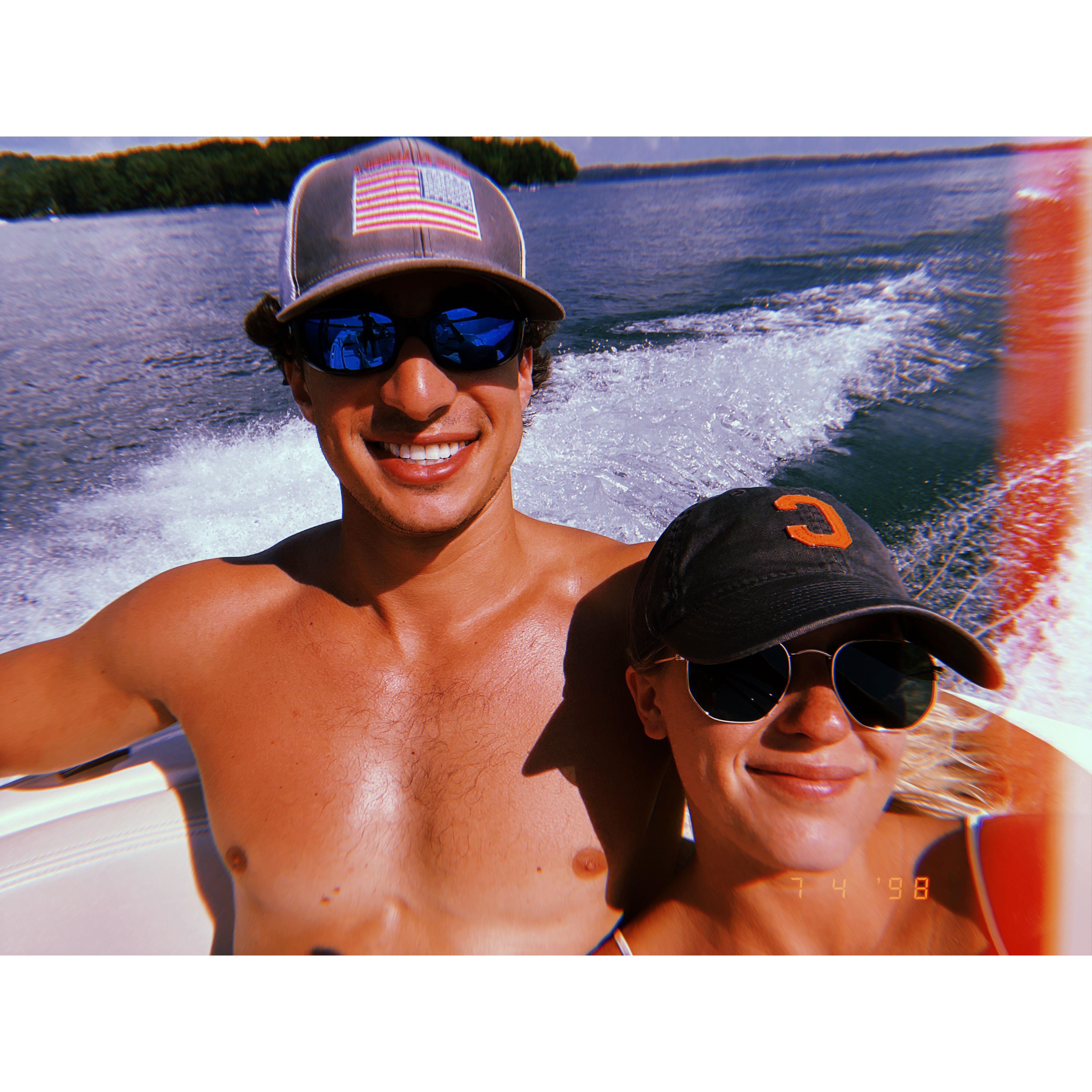 July 2022: 4th of July at the lake