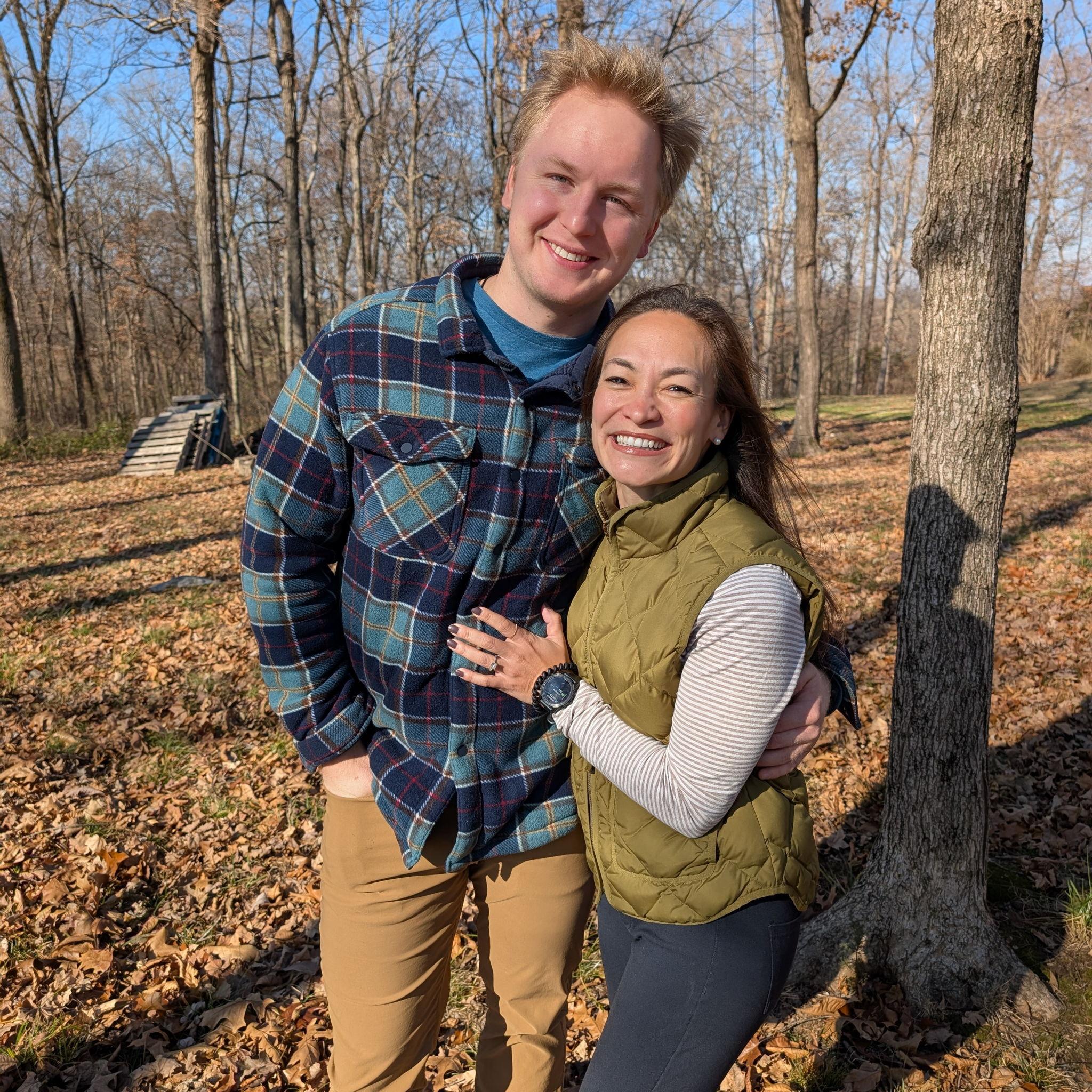 A beautiful backyard in MO