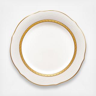 Charlotta Gold Scalloped Accent Plate