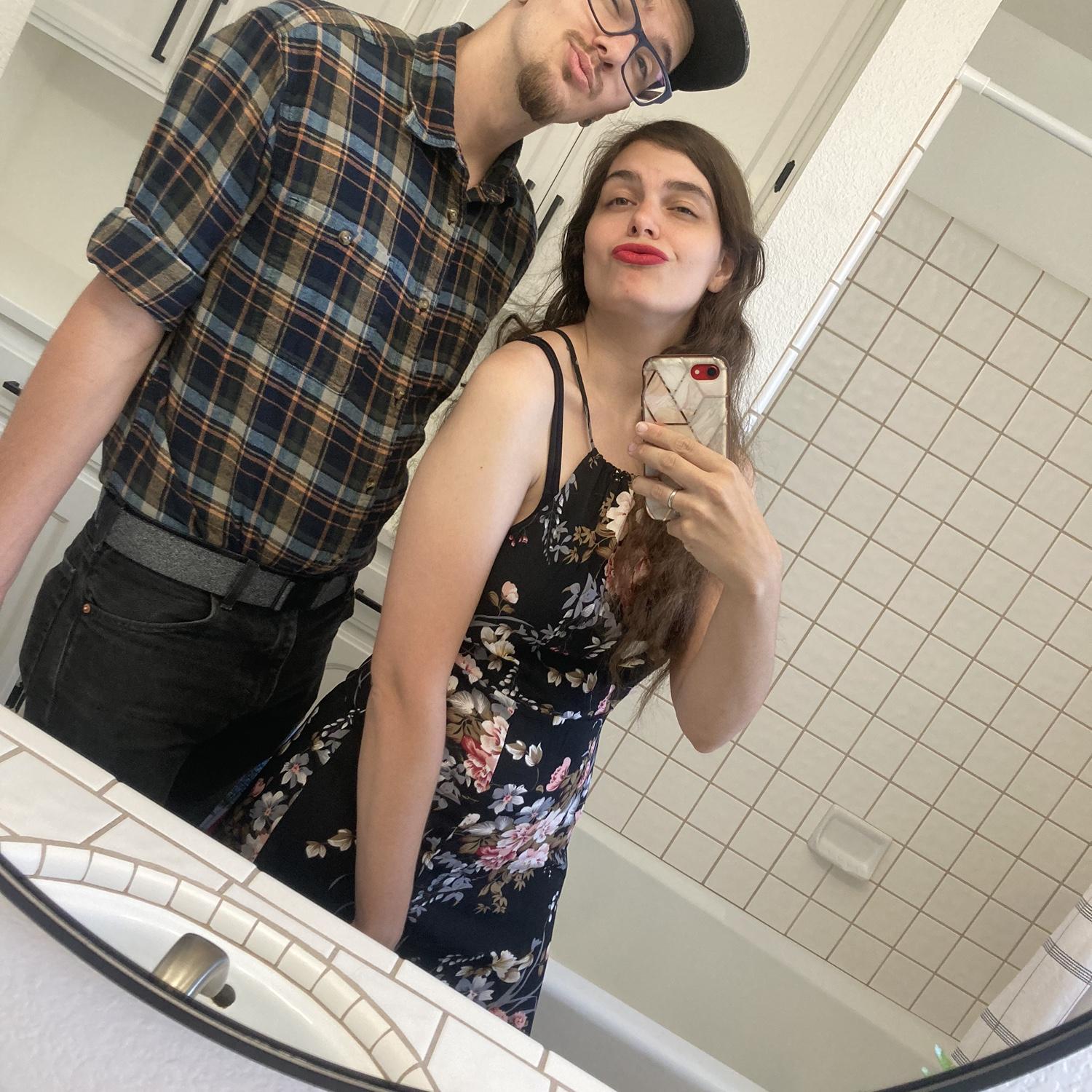 Mirror selfie! We went to open houses one afternoon so Jack could see real estate agents in action! He’s going to be an amazing realtor someday! 🥰