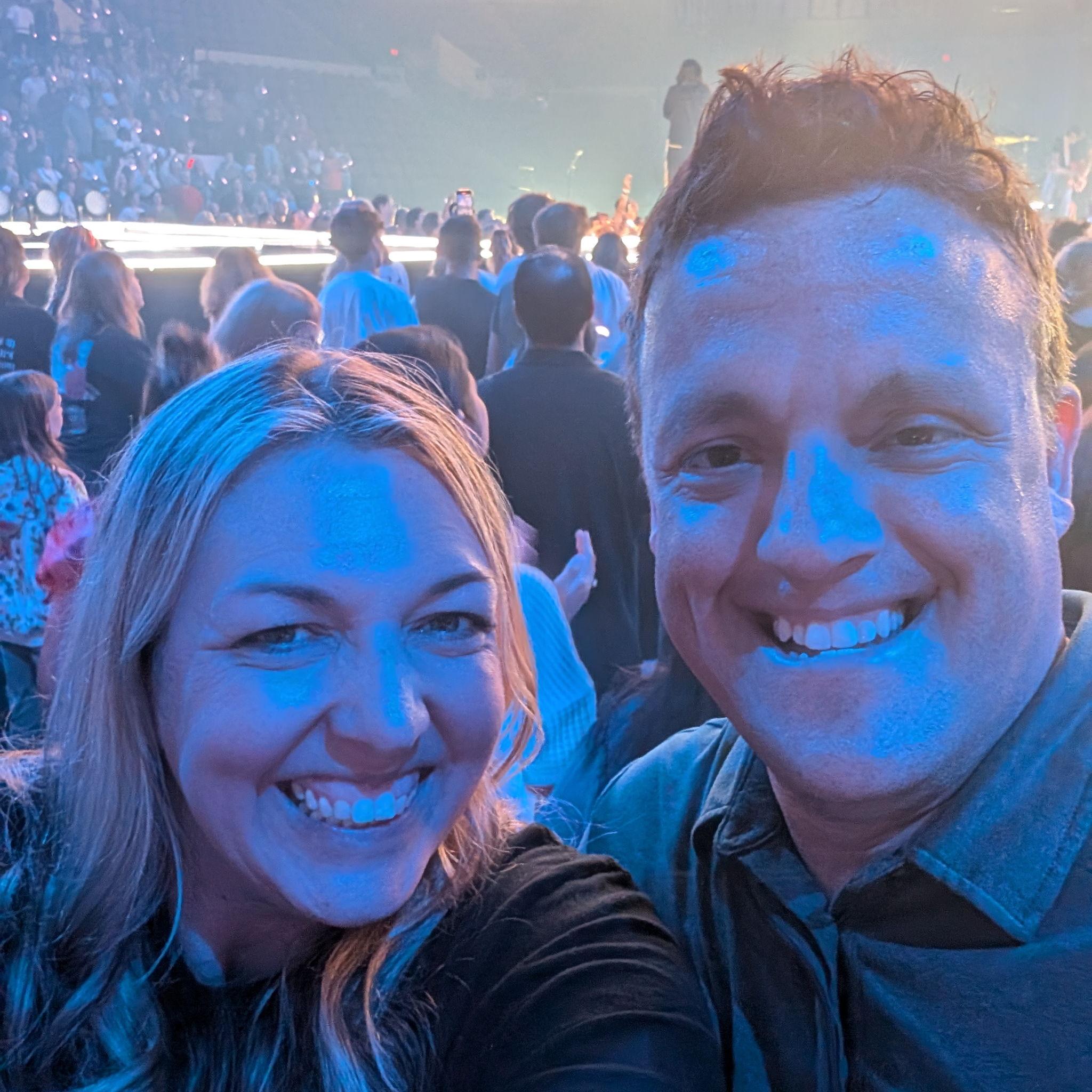 Our first concert - Brandon & Phil