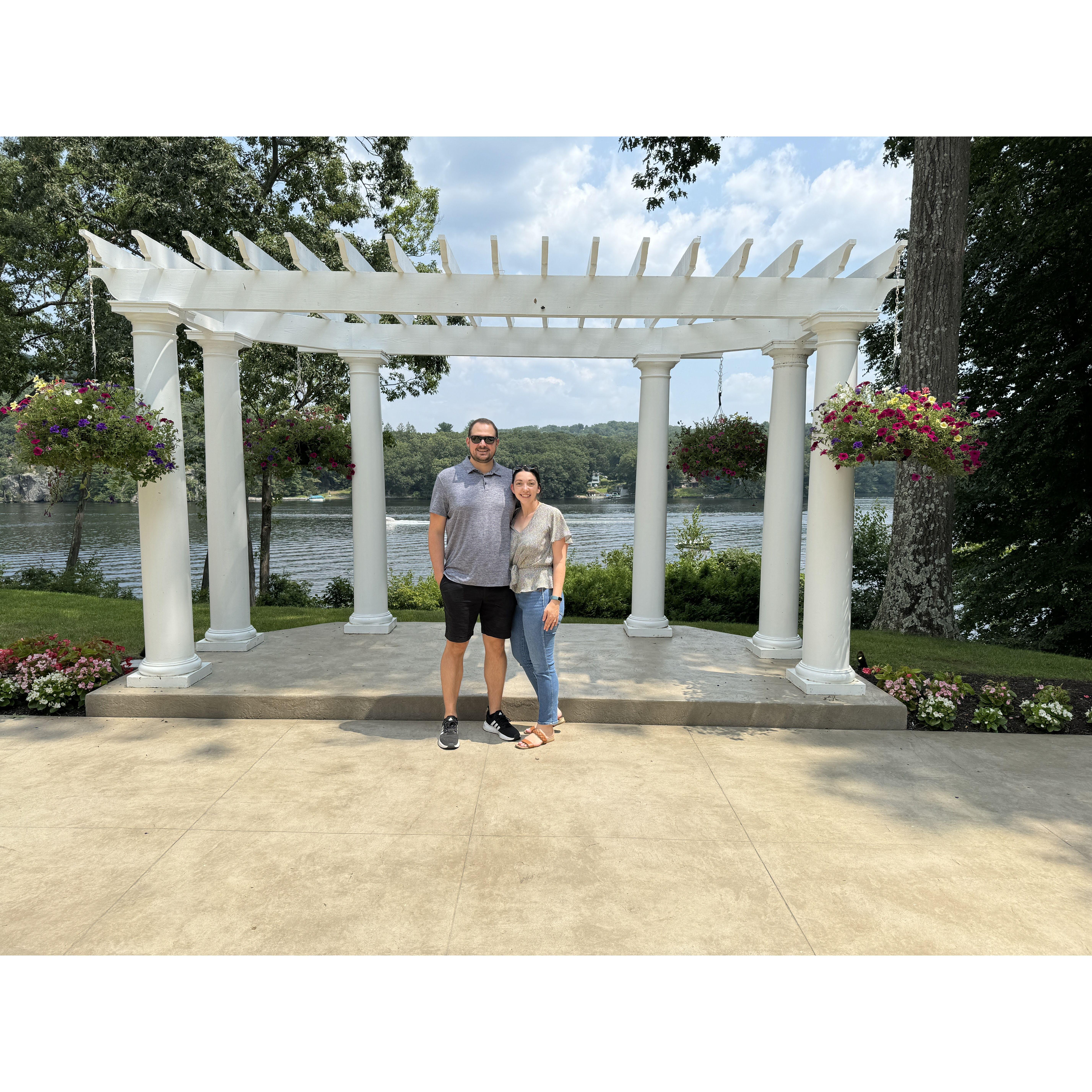The day we picked our wedding venue!