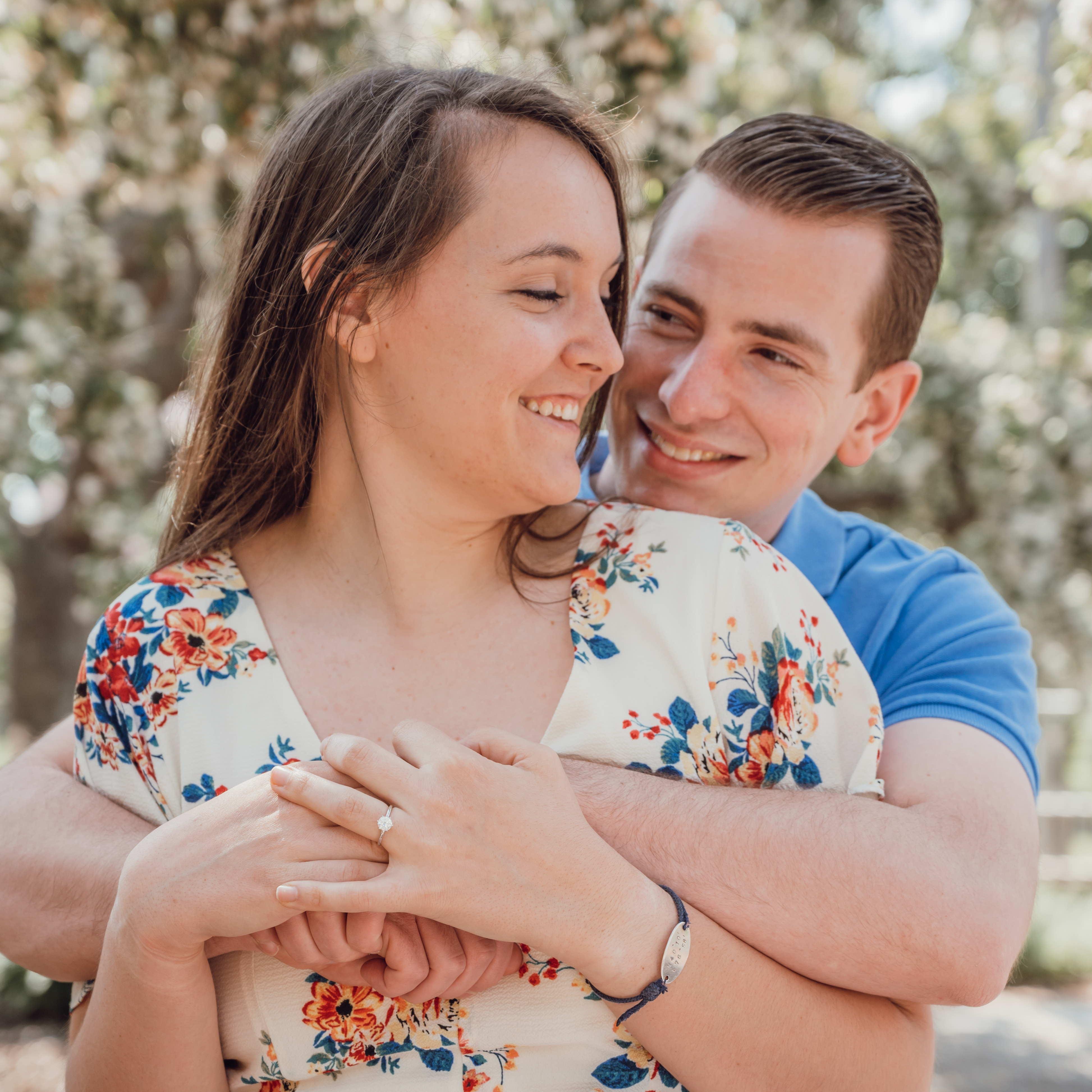 Our engagement shoot in Portsmouth New Hampshire