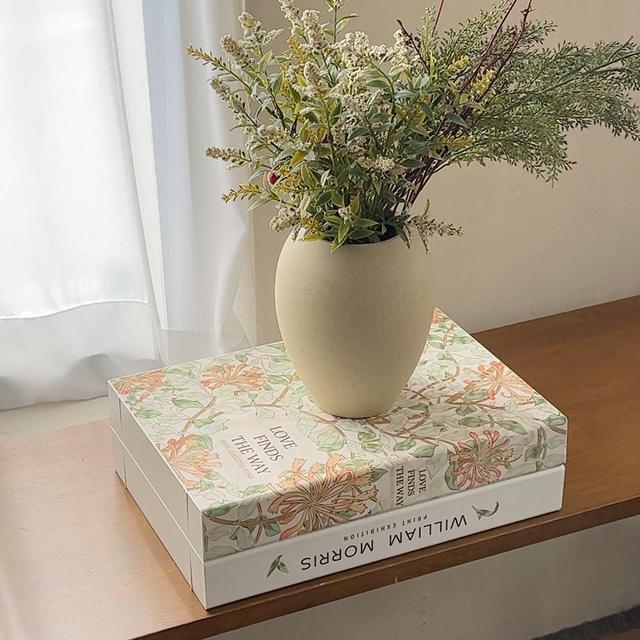 TastePick Book Shape Decorative Cable Management Box - Expandable Cable Organizer Box with Magnetic Closure for Home & Office (LoveFinds, Standard)