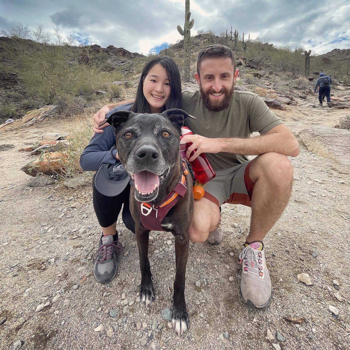 South Mountain in Phoenix with Scout