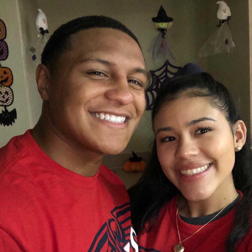 Our first pelicans game together!