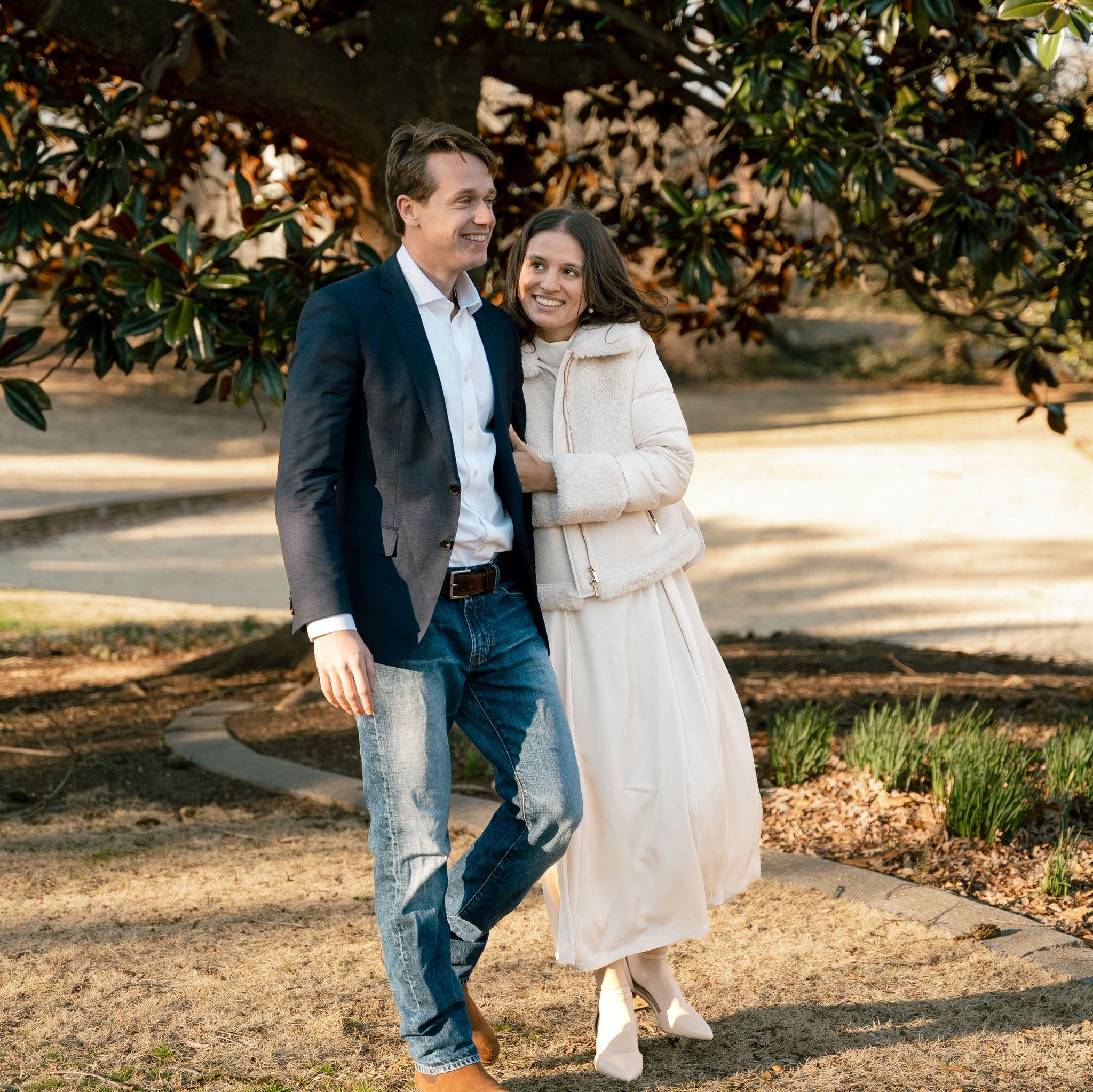 Proof of how cold it actually was during our engagement shoot