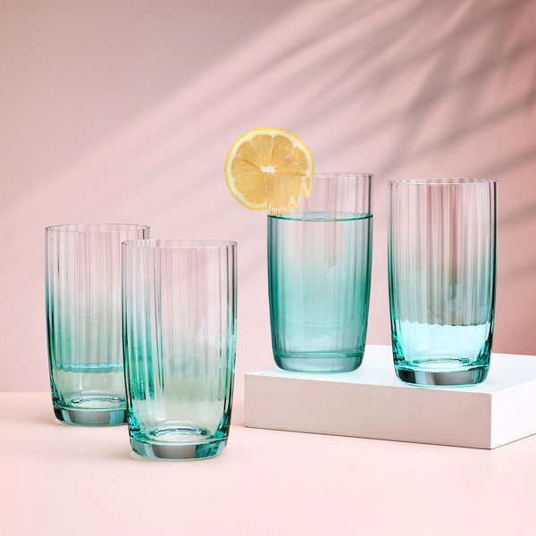 Darbie Angell Good Day Highball Glasses - Thumbnail 2