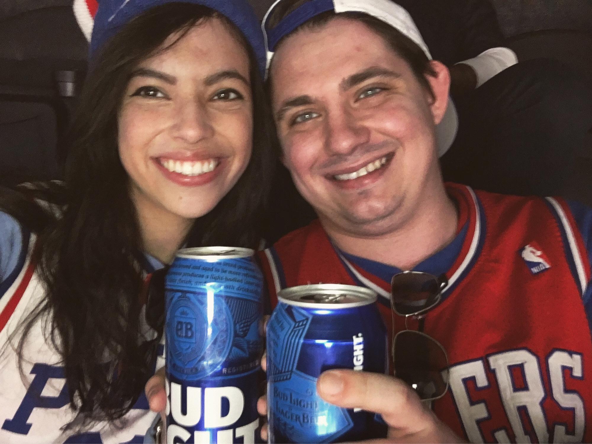 First Sixers Game!