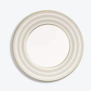 Arcadia Gold & Platinum Dinner Plates, Set of 2 | Baccarat