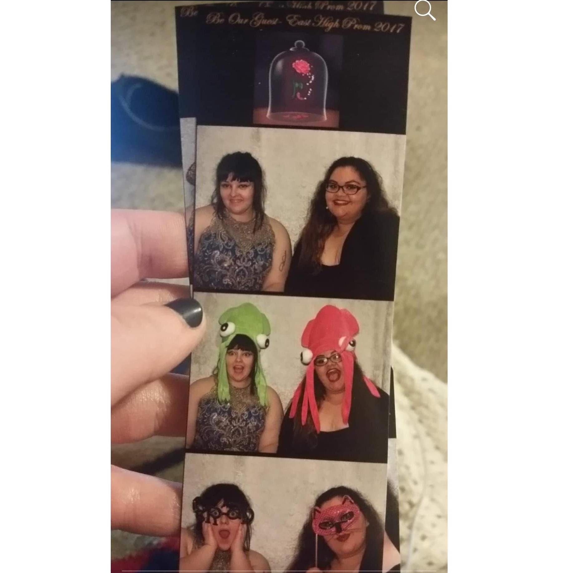 Gabby was Bridesmaid Sierra W's prom date in 2017!