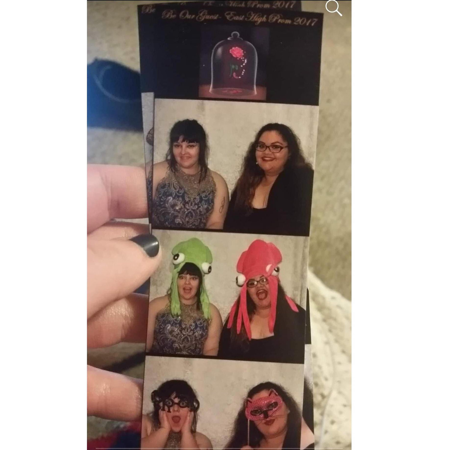 Gabby was Bridesmaid Sierra W's prom date in 2017!