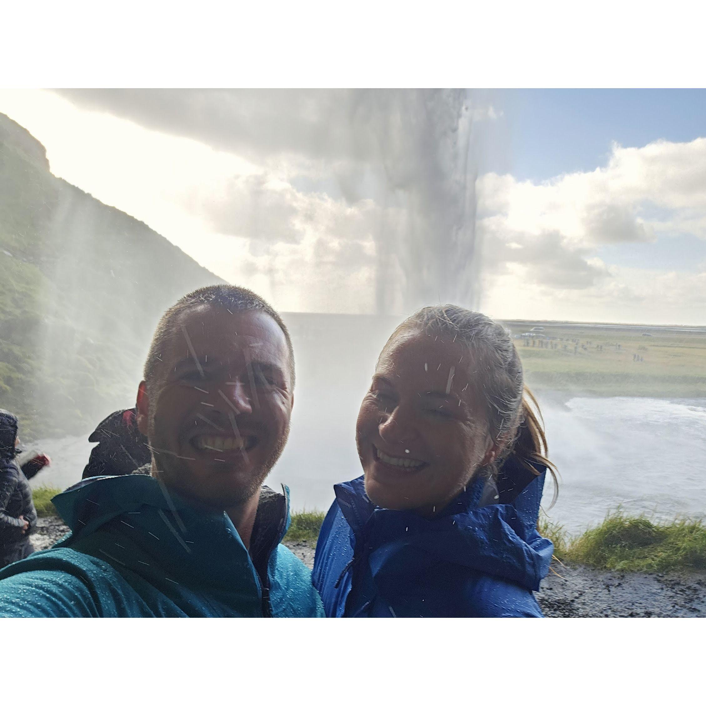 Melina's eyes are often closed in great photos. Iceland 2023