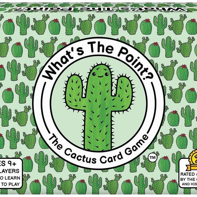What's The Point? The Cactus Card Game - Fun Card Games for Families, Perfect Games for Family Game Night, Best Family Card Games