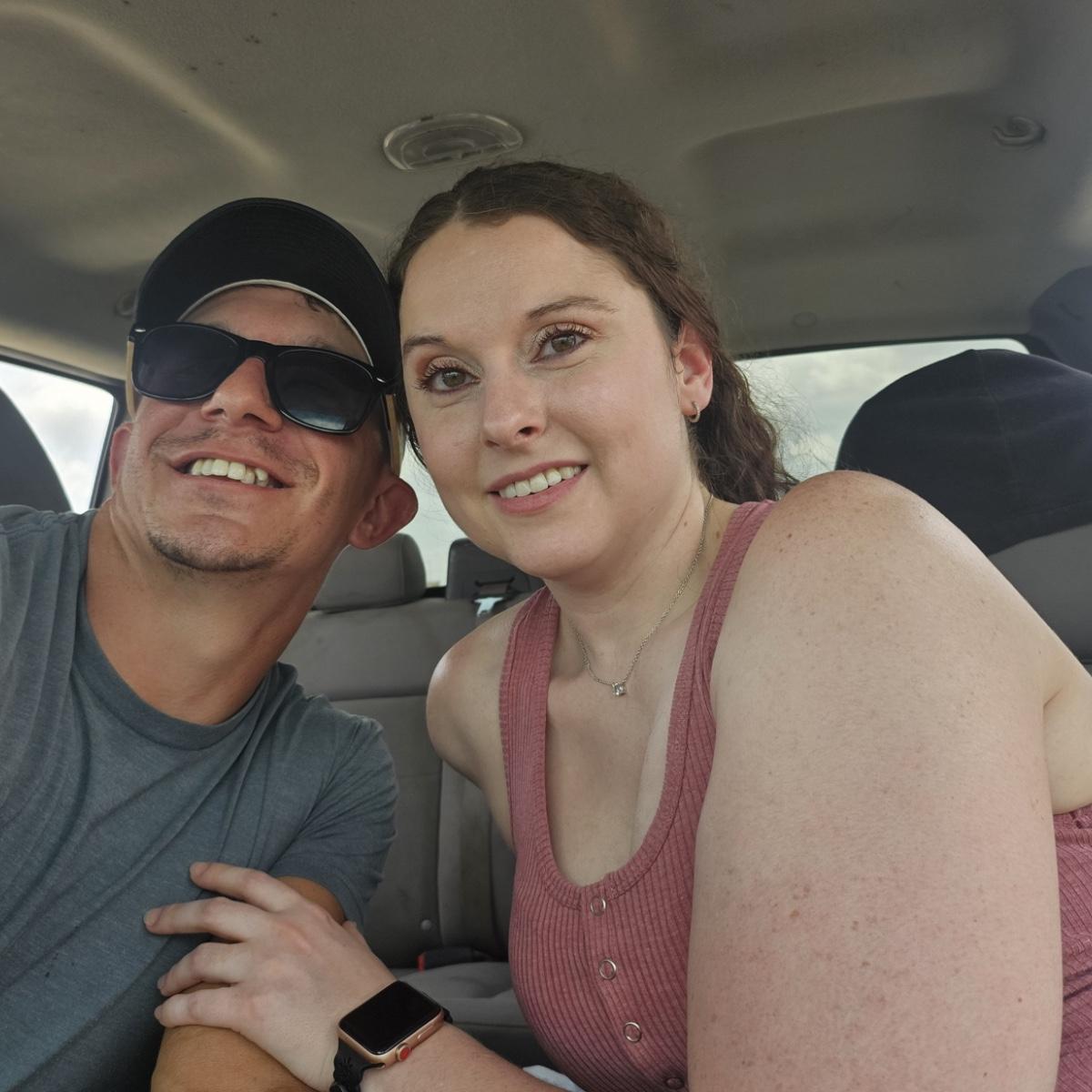 Our first photo together!!