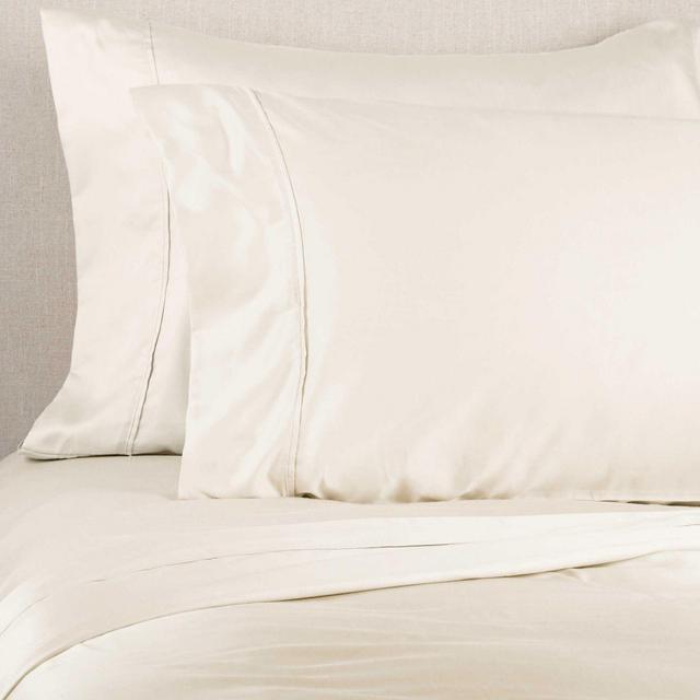 Brookstone® BioSense 500-Thread-Count Tencel King Pillowcase Set in Ivory