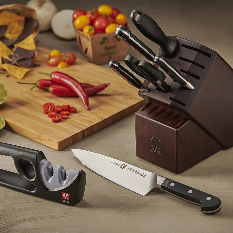 ZWILLING, Pro Knife Block Set, 7-Piece | Zola