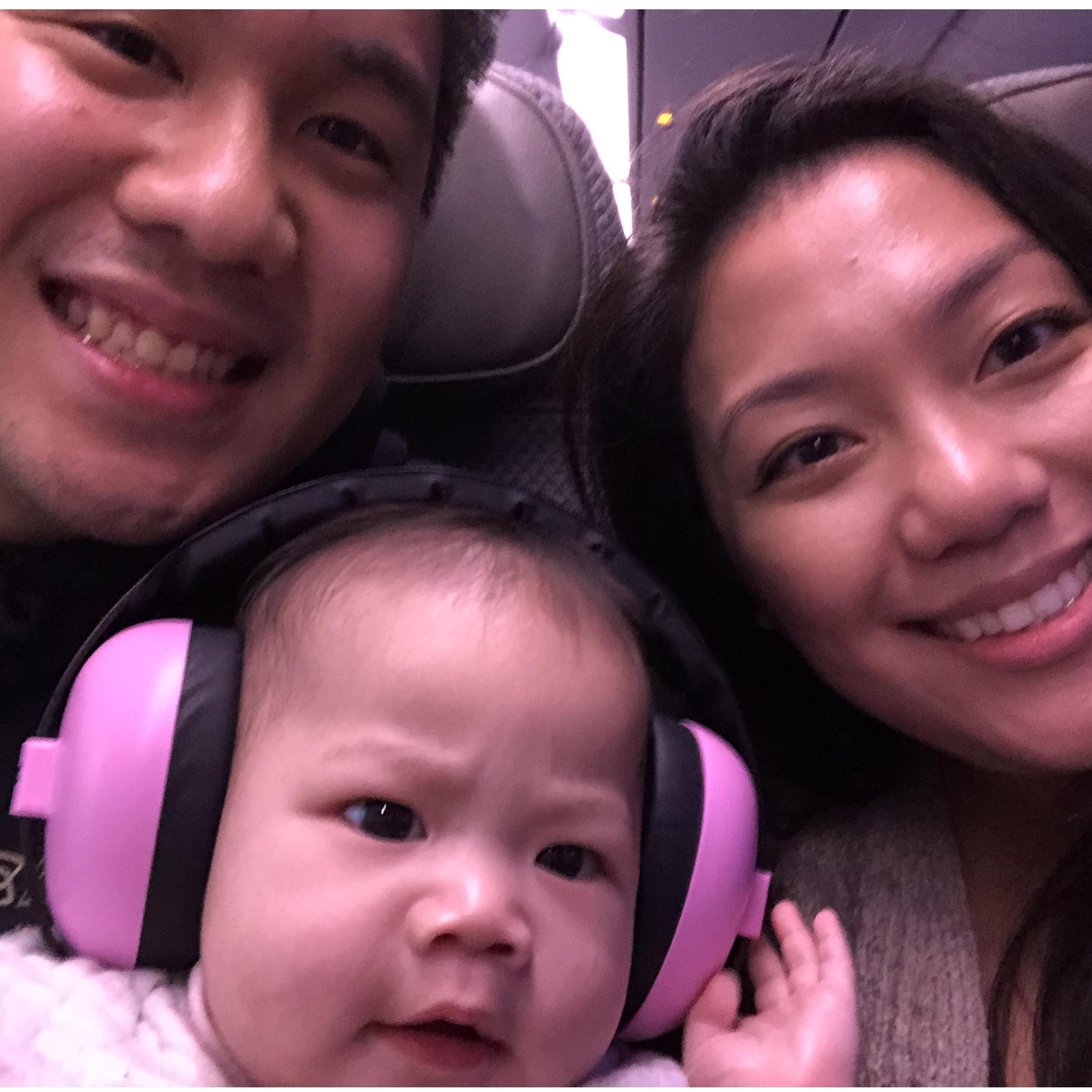 We even took our first family trip.