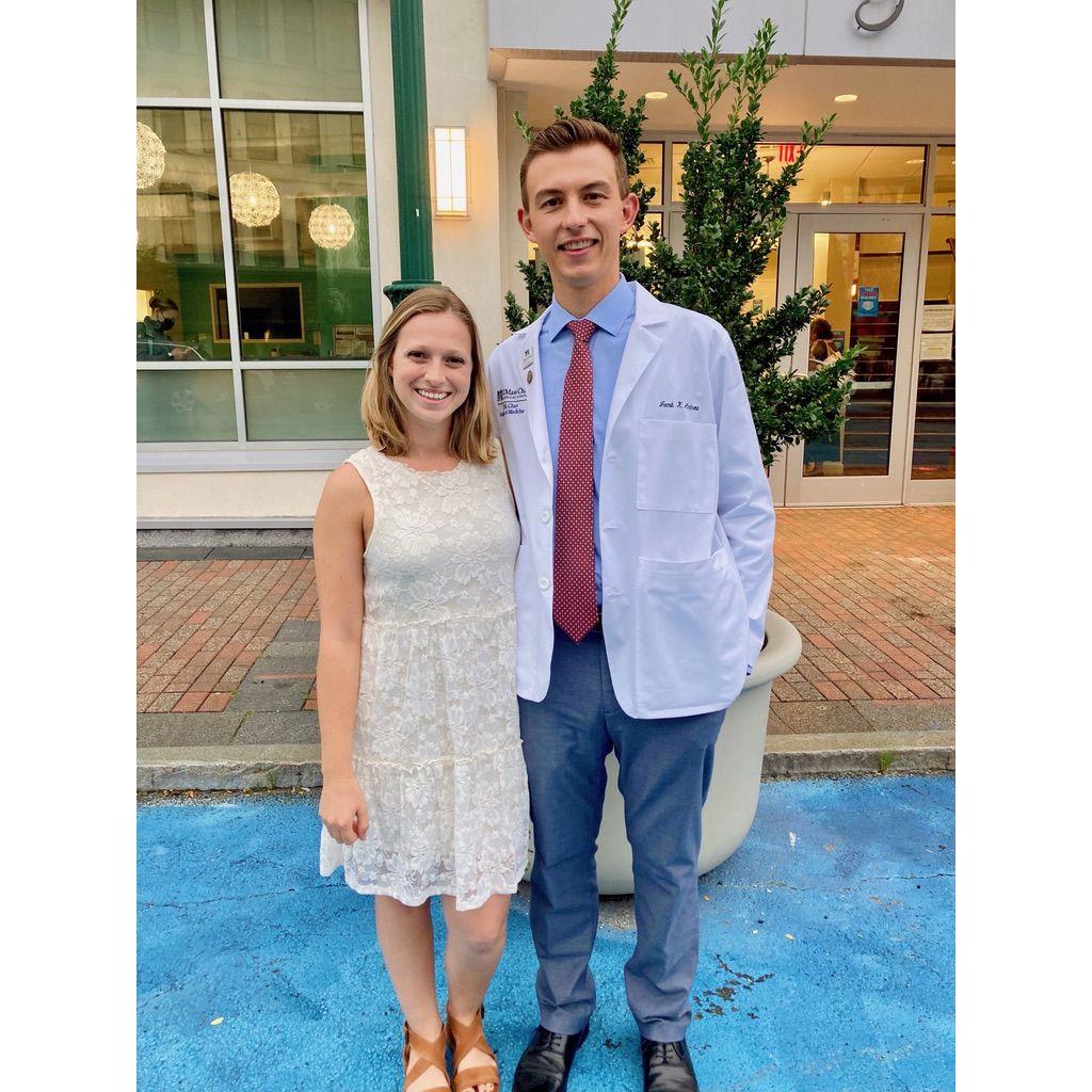 Jacob's White Coat Ceremony