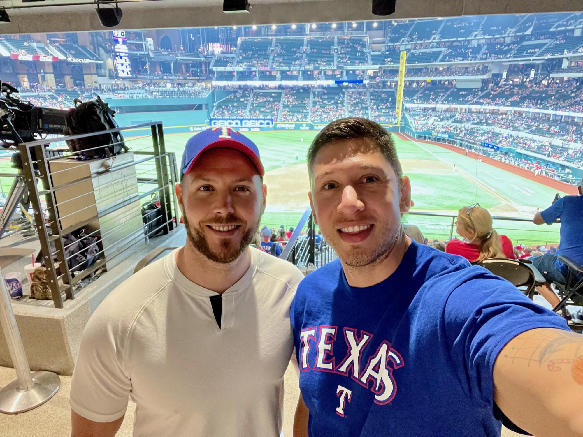 Texas Rangers game