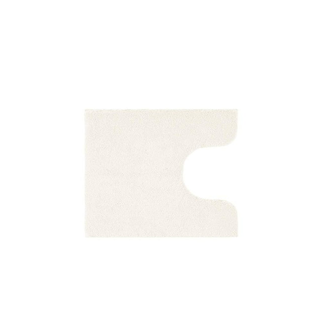 Madison Park Signature Marshmallow Bathroom Rug Non Slip, Luxrurious Plush Bath Mat, Absorbent, Quick Dry, Spa Design Bath Room Décor, 20x24, Ivory