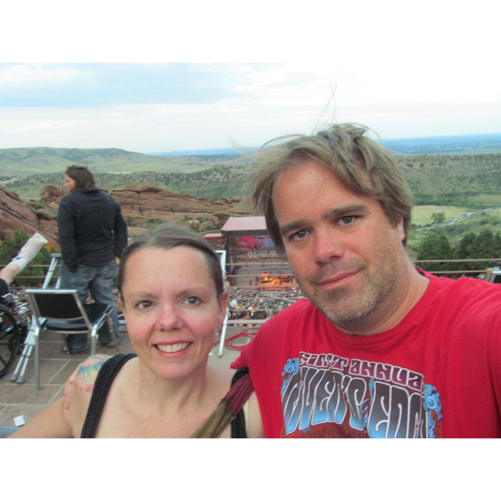 Red Rocks in Colorado 2012