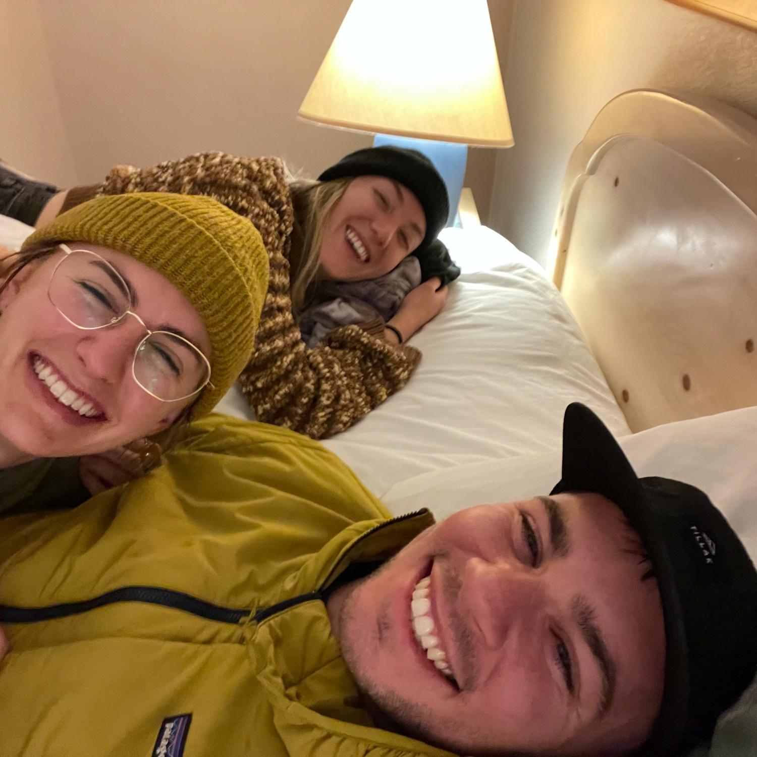 More than a third wheel, not quite a throuple